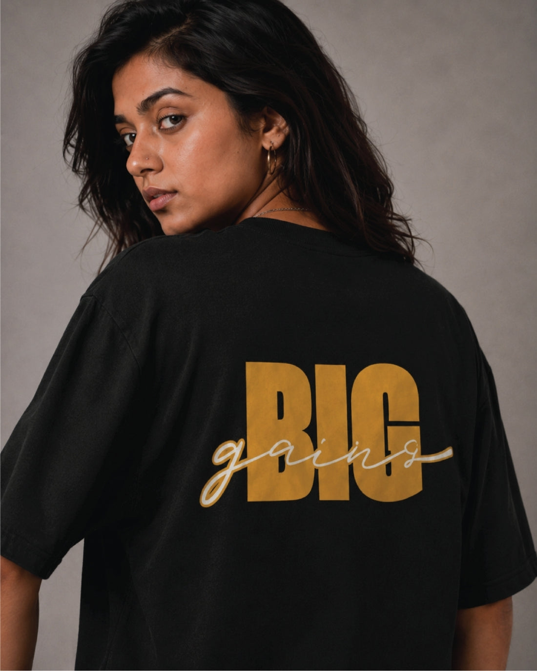 VERVE BIG GAINS OVERSIZE T-SHIRT