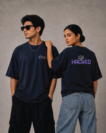VERVE LIFE HACKED OVERSIZE T-SHIRT