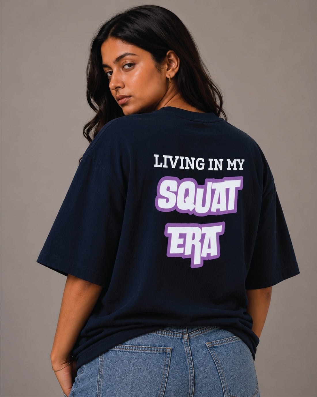 VERVE SQUAT ERA OVERSIZE T-SHIRT