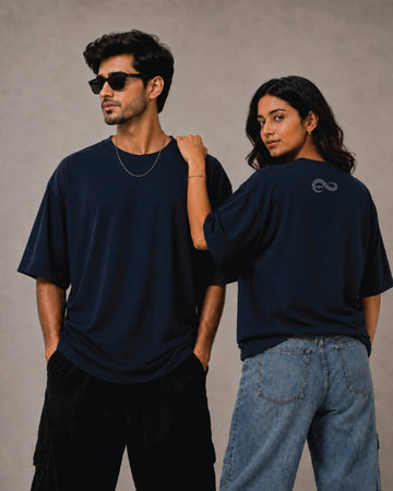 VERVE SOLIDS OVERSIZE T-SHIRTS