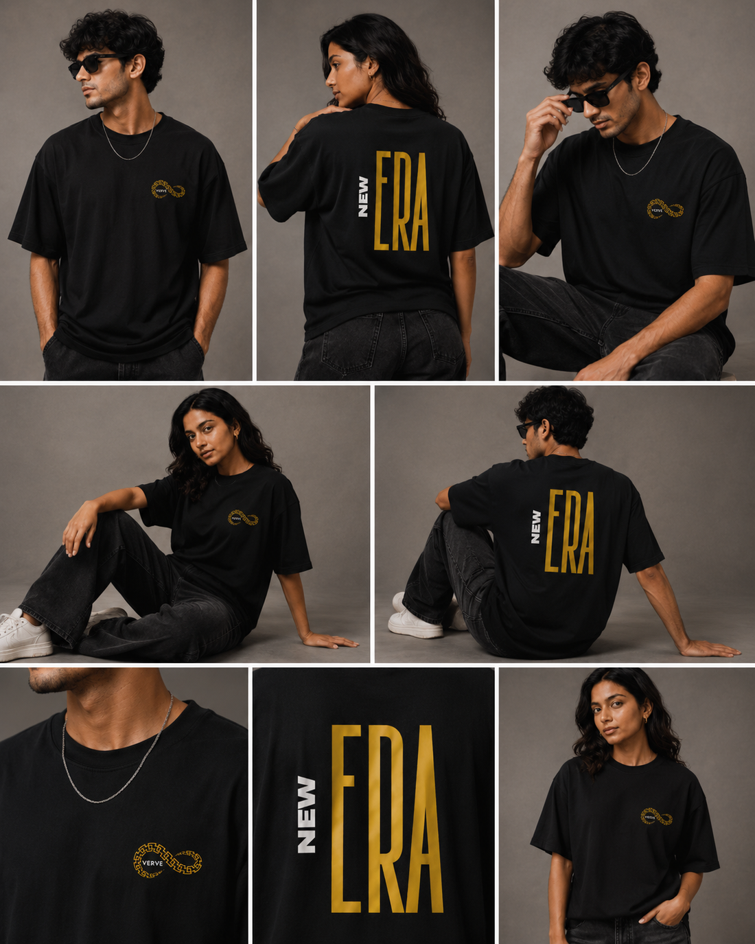 VERVE NEW ERA OVERSIZE T-SHIRT
