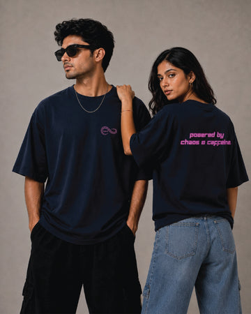 VERVE CHAOS & CAFFIEFE OVERSIZE T-SHIRT